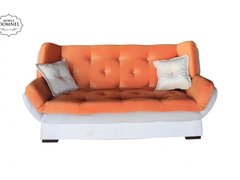 Canapea extensibila 3 locuri zara bej/orange